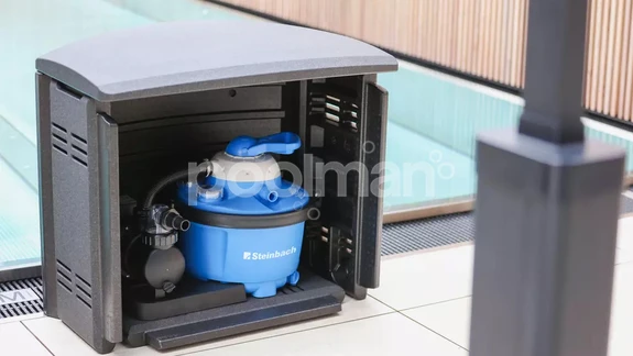 Bazénový technický box na pieskovú filtráciu