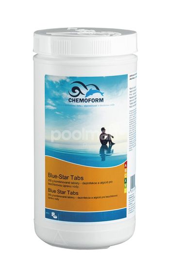 Blue Star Tabs 2v1 MAXI Kyslíkové tablety 1 kg