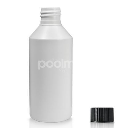 Fľaša plastová 100 ml s uzáverom 28/400, biela