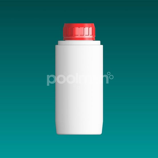 Fľaša plastová 250 ml s uzáverom, biela AG