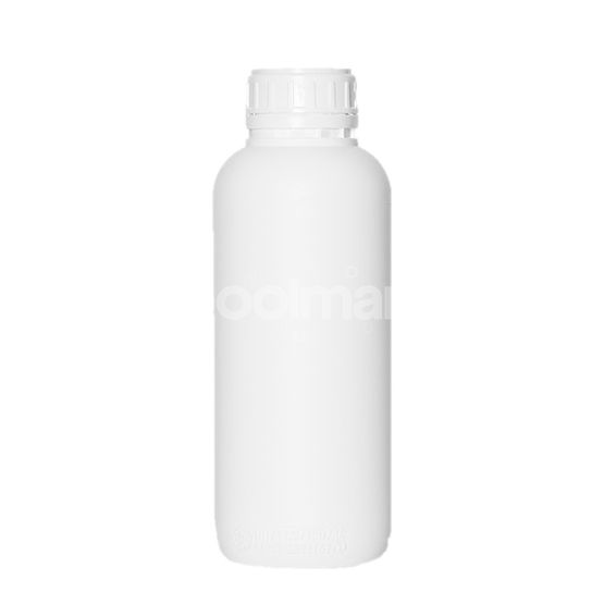 Fľaša plastová UN, 1000 ml s uzáverom, biela