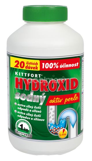 Hydroxid sodný 1 kg makro perlicky