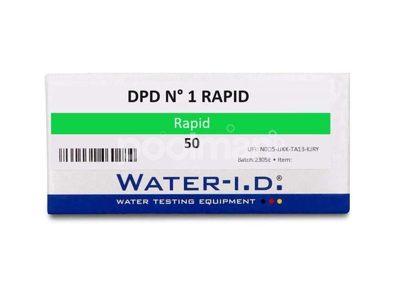 Náhradné DPD1 Tablety Rapid - voľný chlór 10 ks