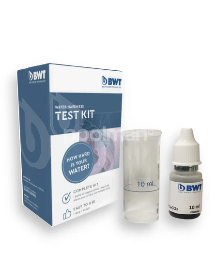 Tester kvapkový na testovanie celkovej tvrdosti vody BWT v ppm/mg/l