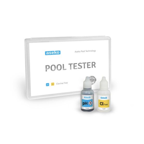 Tester kvapkový pH/Clf 200 testov Aseko